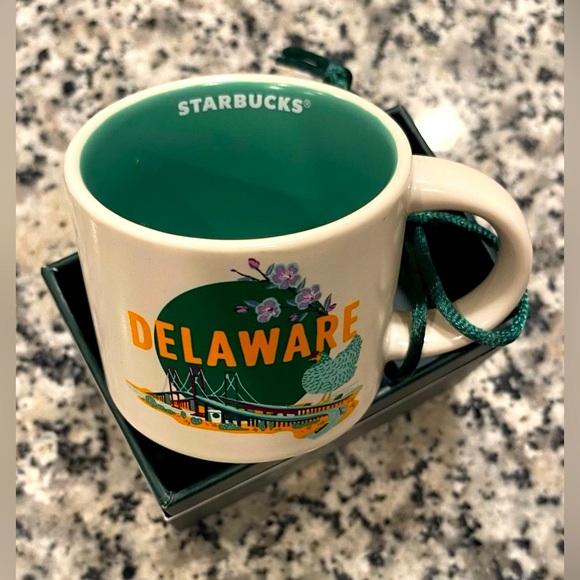 Starbucks Discovery Series Delaware Mug Ornament Limited Edition BRAND NEW - Picture 3 of 5